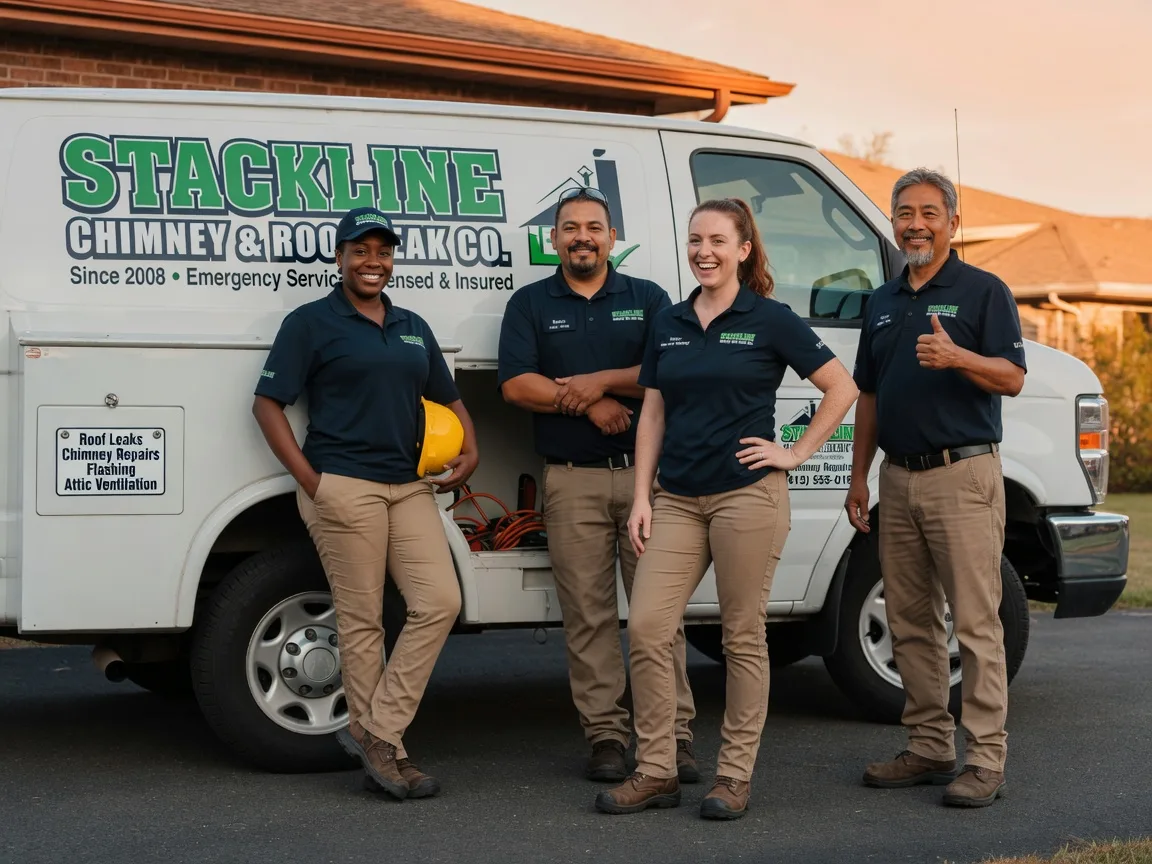 Chimney flashing repair company in Gates, OR